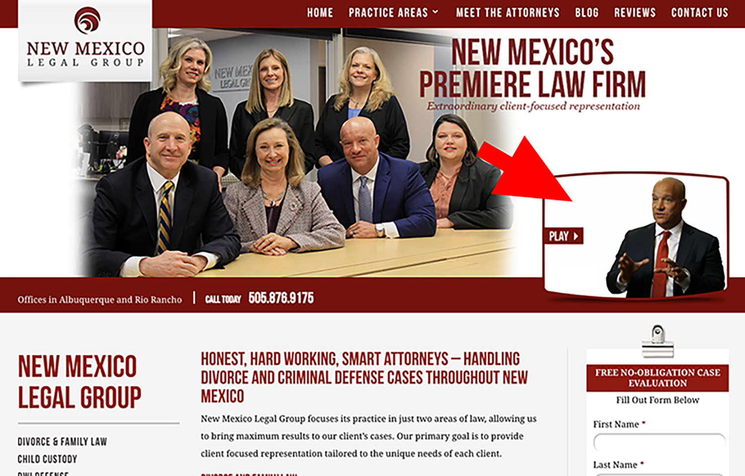 New Mexico Home Page Video