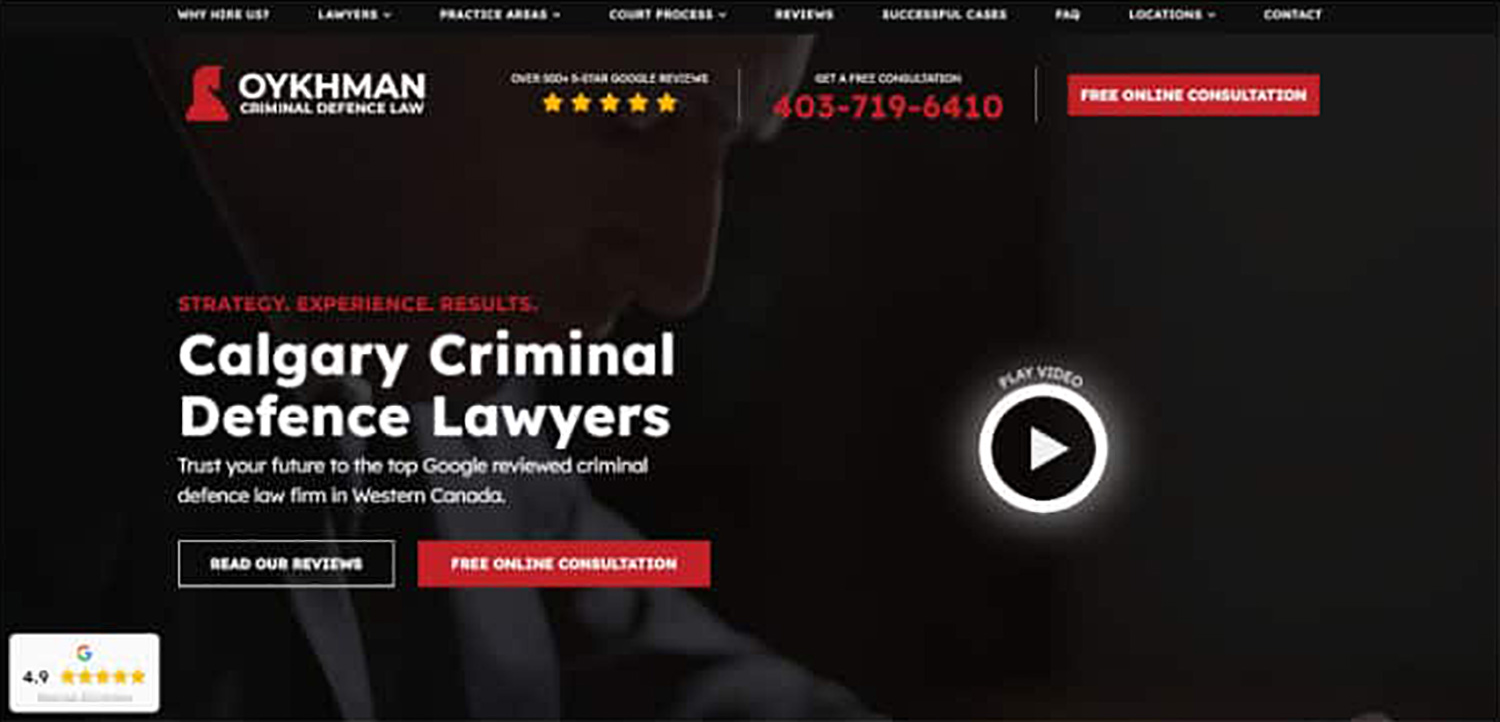 Oykhman Criminal Defence Law