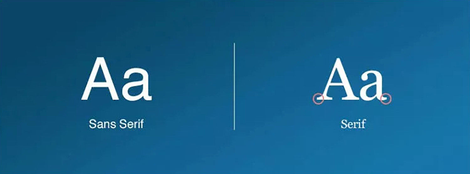 Sans Serif vs Serif